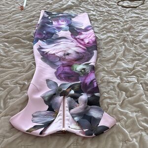 Ted Baker Pink and Black Skirt